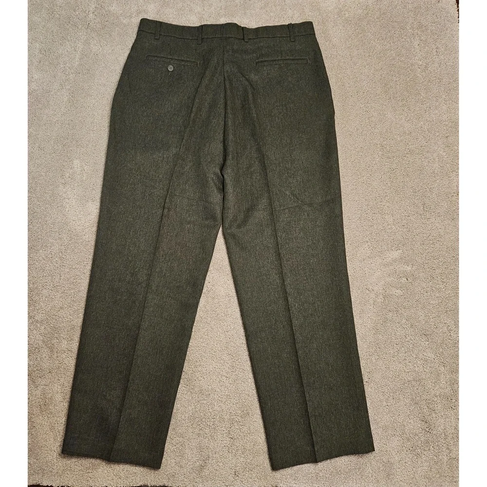 Vintage Levi's Action Slacks Men's‎ Dress Pants W38 L30 Gray Heather Pleated